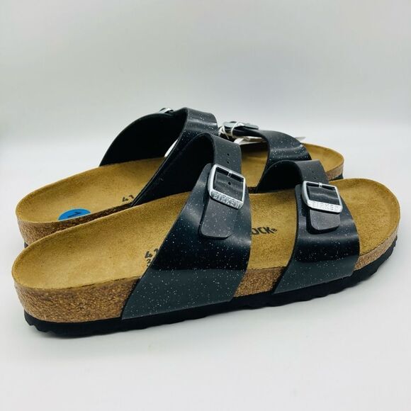 NWT Birkenstock Arizona Patent Leather Sandals 41/265/10 Germany - Picture 3 of 11